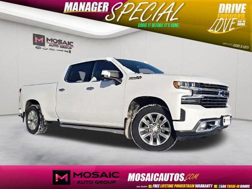Iridescent Pearl Tricoat 2022 Chevrolet Silverado 1500 Limited High Country
