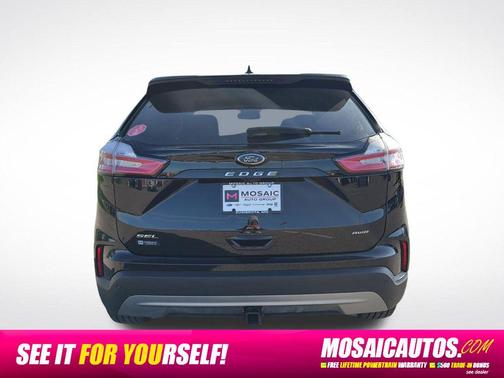 Agate Black Metallic 2024 Ford Edge SEL