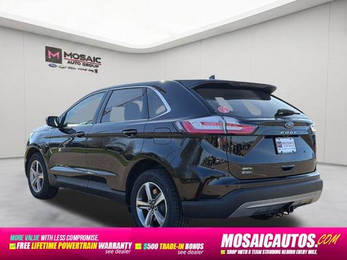 Agate Black Metallic 2024 Ford Edge SEL