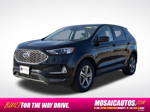 Agate Black Metallic 2024 Ford Edge SEL