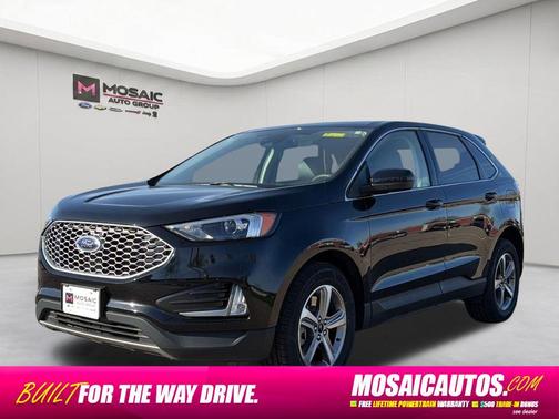 Agate Black Metallic 2024 Ford Edge SEL