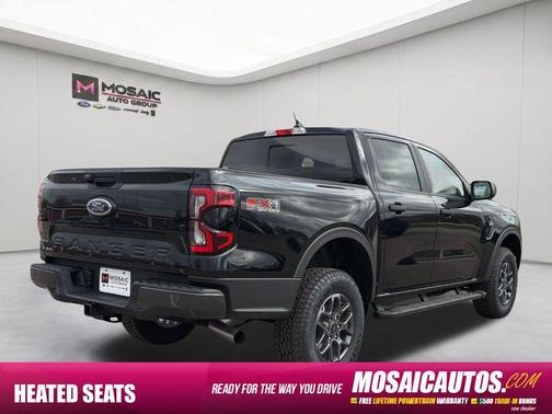 Shadow Black 2026 Ford Ranger XLT