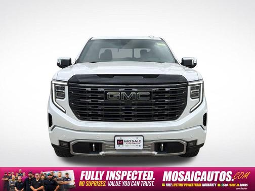 White Frost Tricoat 2025 GMC Sierra 1500 Denali Ultimate