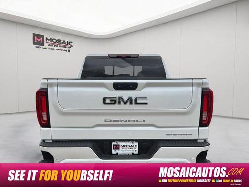 White Frost Tricoat 2025 GMC Sierra 1500 Denali Ultimate