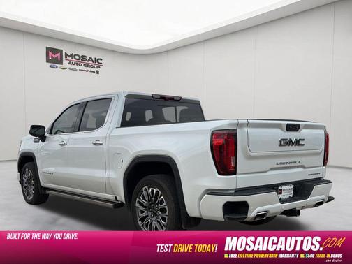 White Frost Tricoat 2025 GMC Sierra 1500 Denali Ultimate