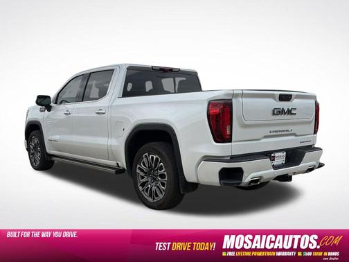 White Frost Tricoat 2025 GMC Sierra 1500 Denali Ultimate