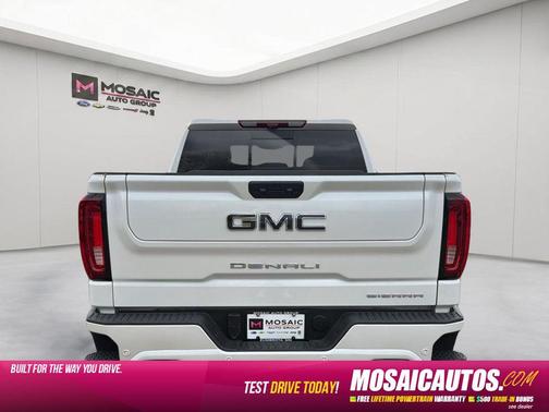 White Frost Tricoat 2025 GMC Sierra 1500 Denali Ultimate