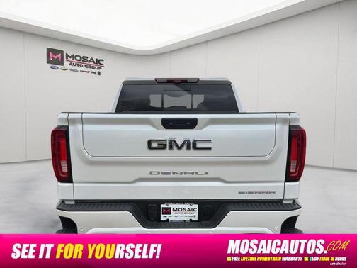 White Frost Tricoat 2025 GMC Sierra 1500 Denali Ultimate