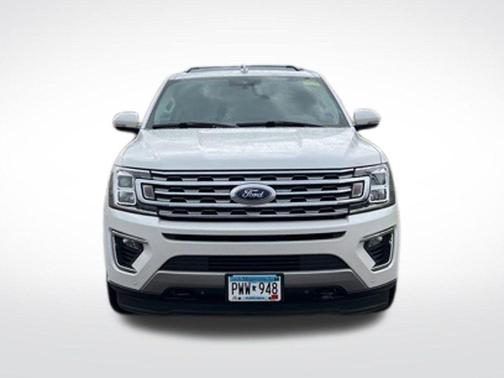 White Platinum Metallic Tri-Coat 2018 Ford Expedition Limited
