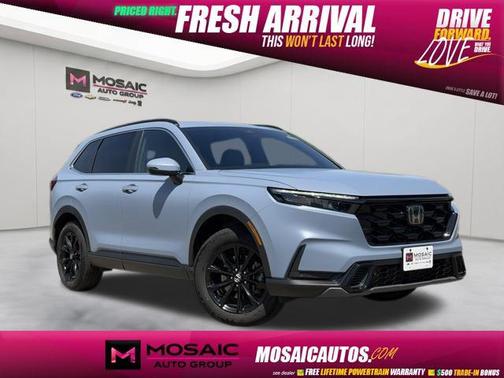 Crystal Black Pearl 2024 Honda CR-V Hybrid Sport AWD