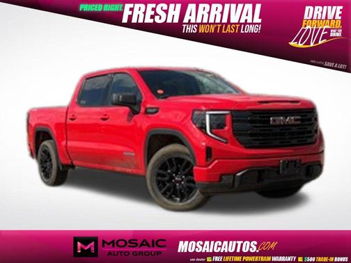 Red 2023 GMC Sierra 1500 Elevation