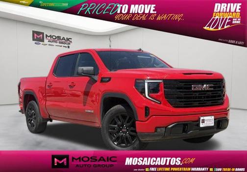 Red 2023 GMC Sierra 1500 Elevation