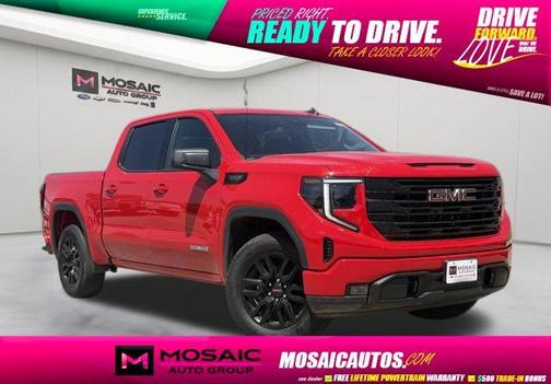 Red 2023 GMC Sierra 1500 Elevation