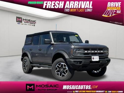 Carbonized Gray Metallic 2022 Ford Bronco Big Bend