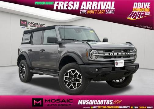 Carbonized Gray Metallic 2022 Ford Bronco Big Bend