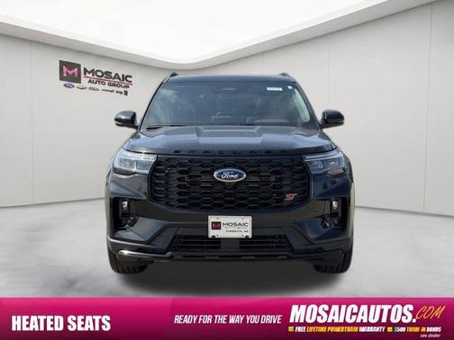 Agate Black Metallic 2026 Ford Explorer ST
