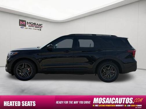 Agate Black Metallic 2026 Ford Explorer ST