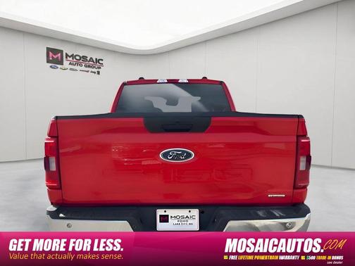 Red 2021 Ford F-150 XLT