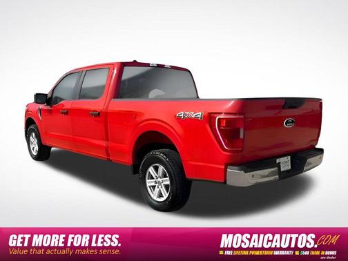 Red 2021 Ford F-150 XLT