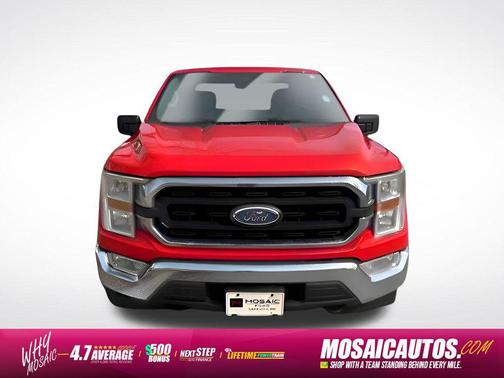 Red 2021 Ford F-150 XLT