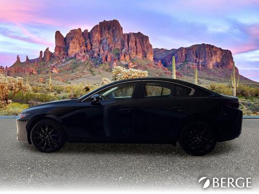 Jet Black Mica 2026 Mazda Mazda3 2.5 S Carbon Edition