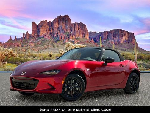 Soul Red Crystal Metallic 2026 Mazda MX-5 Miata Sport
