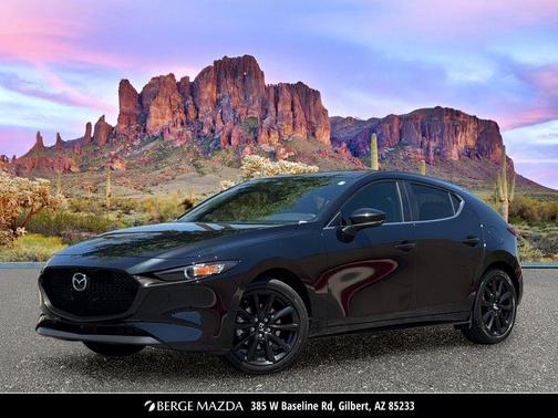 Jet Black Mica 2026 Mazda Mazda3 2.5 S Carbon Edition