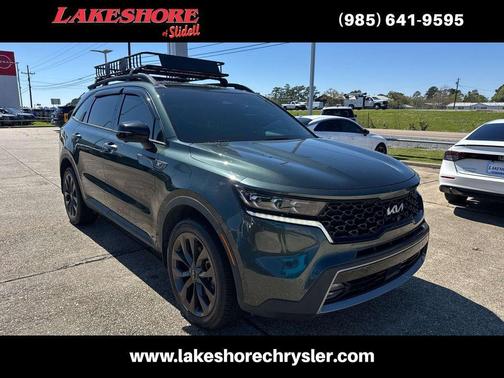 Gray 2023 Kia Sorento SX Prestige