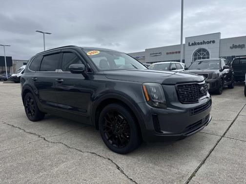 Gray 2021 Kia Telluride EX