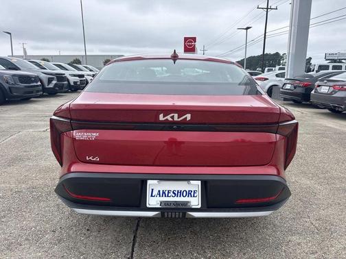 Red 2026 Kia K4 EX