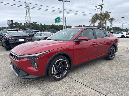 Red 2026 Kia K4 EX