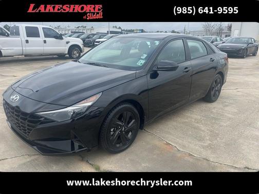 2022 Hyundai ELANTRA HEV Blue