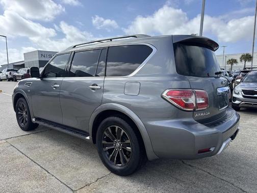 Gun Metallic 2017 Nissan Armada Platinum