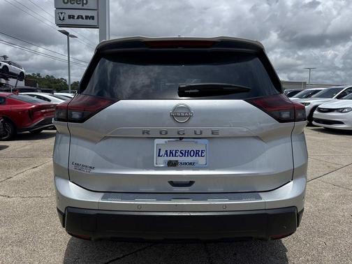 Silver 2025 Nissan Rogue SV