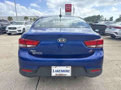 Blue 2020 Kia Rio S