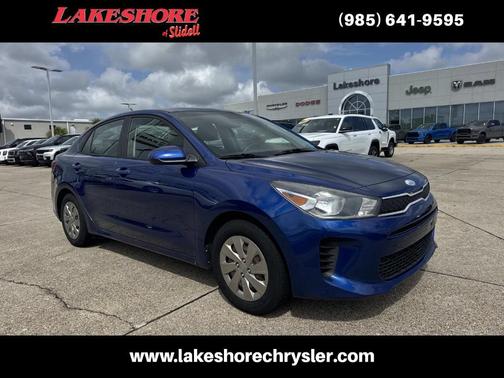 Blue 2020 Kia Rio S