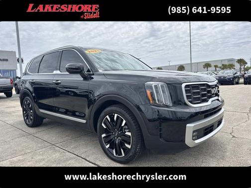 Black 2023 Kia Telluride SX