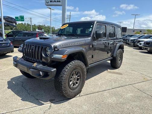 Gray 2021 Jeep Wrangler Unlimited Rubicon 392