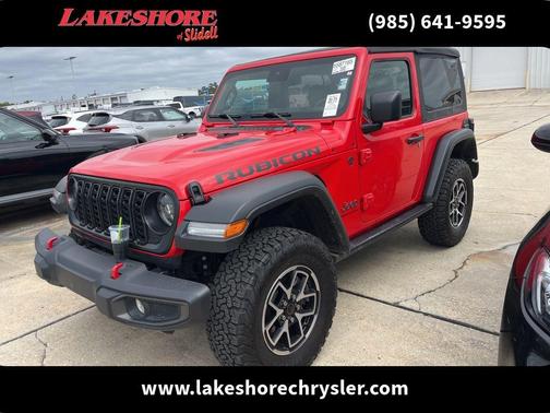 Red 2025 Jeep Wrangler Rubicon