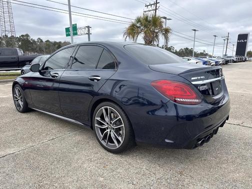 Blue 2020 Mercedes-Benz AMG C 43 Base 4MATIC