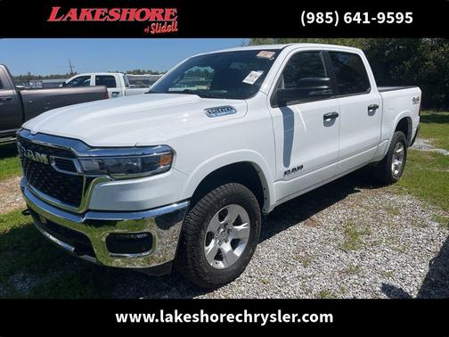 White 2025 RAM 1500 Big Horn/Lone Star