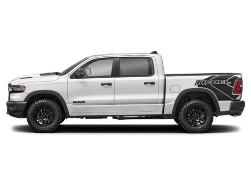 White 2025 RAM 1500 Rebel