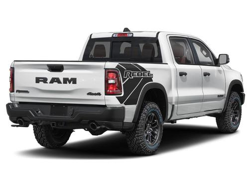 White 2025 RAM 1500 Rebel