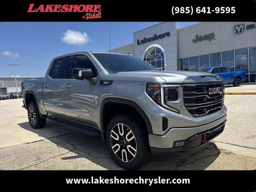 Silver 2023 GMC Sierra 1500 AT4