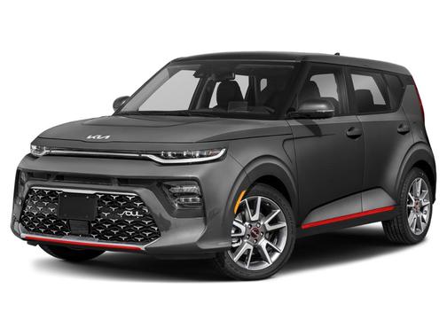 Gray 2022 Kia Soul Turbo