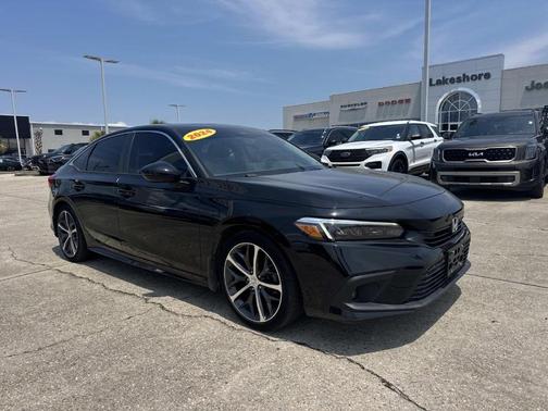 Black 2024 Honda Civic Touring