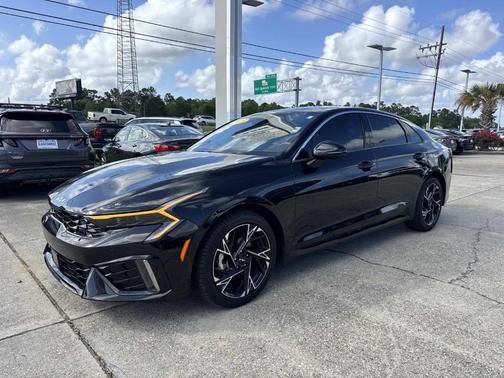 Aurora Black Pearl 2025 Kia K5 GT-Line