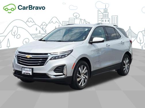 Silver Ice Metallic 2022 Chevrolet Equinox Premier