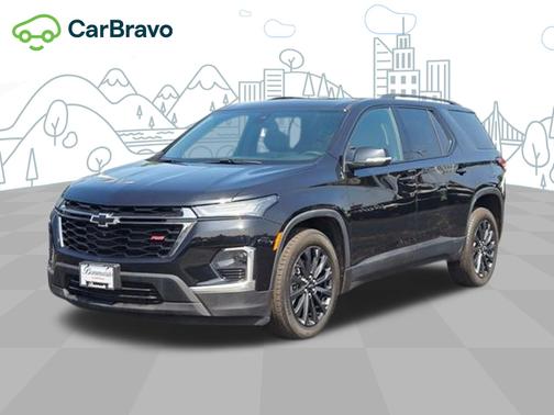 Mosaic Black Metallic 2023 Chevrolet Traverse RS