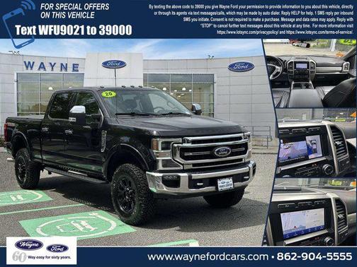 Black Metallic 2020 Ford F-250 Lariat